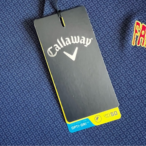 Grateful Dead x Callaway Golf Polo Shirt Sz L Fare Thee Well Steal Your Face NWT